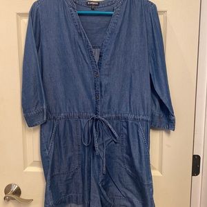 Express Romper “Denim”